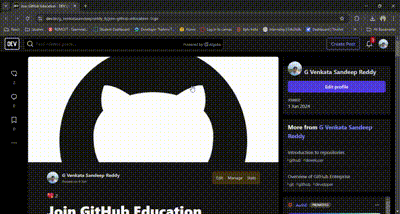 Join GitHub Education